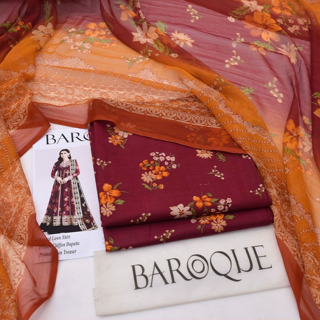 Baroque 3pc Summer dress