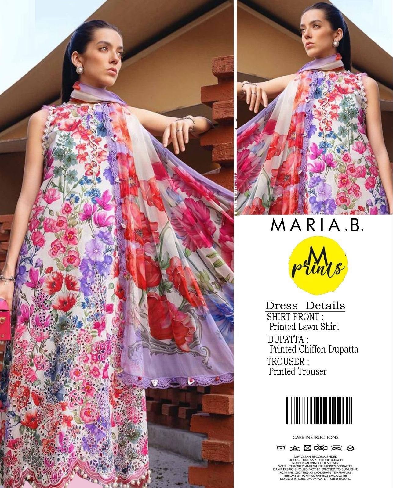 M print 3piece Summer Design