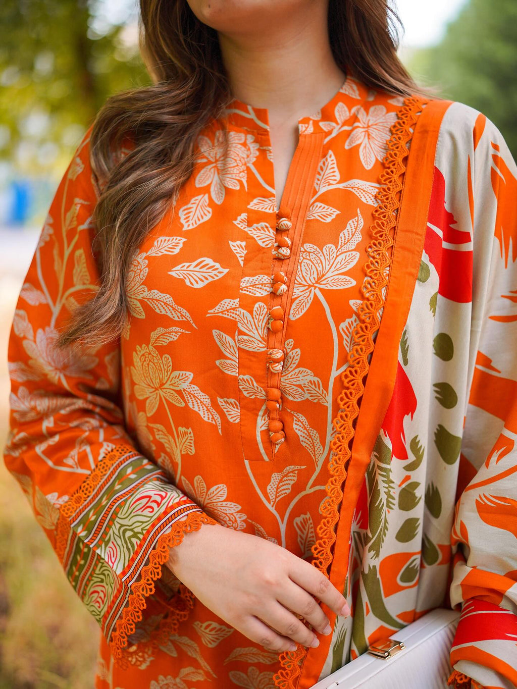 Women's 2pc / 3pc Lawn Stylish Dress-(Hit Code)
