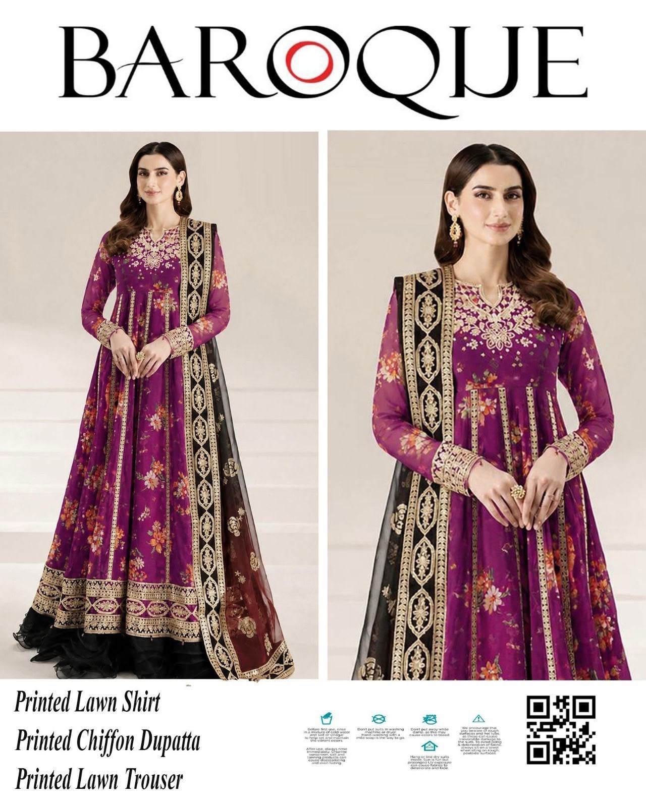 Baroque 3pc Summer dress
