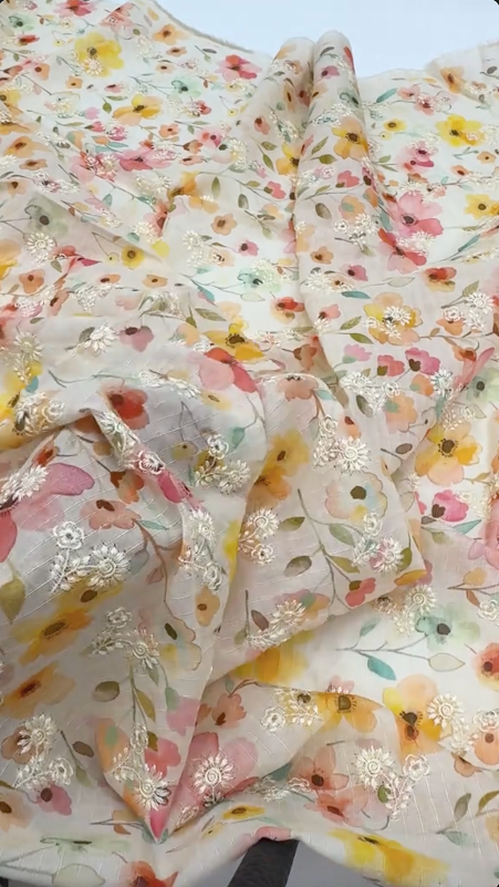 Doriya Lawn 3pc Dress Unstitched