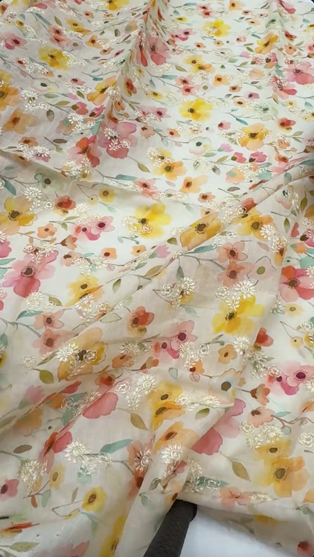 Doriya Lawn 3pc Dress Unstitched
