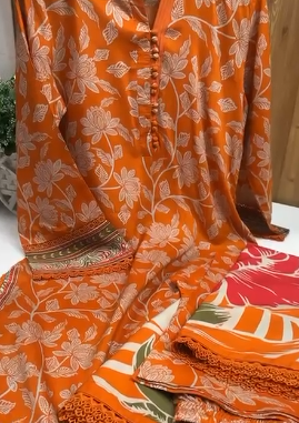 Women's 2pc / 3pc Lawn Stylish Dress-(Hit Code)