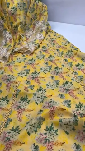 Stylish 3PC Lawn Suit – Premium Wear